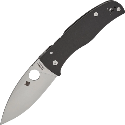 Spyderco Bodacious – žepni nož z rezilom 9,2 cm, satin, črna G10