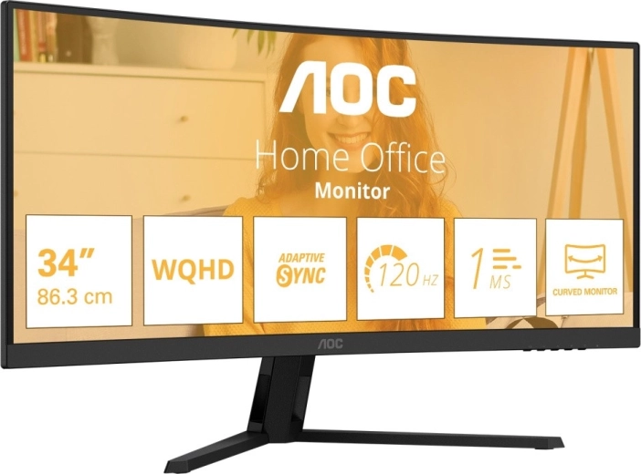 Tekoča slika: 120 Hz, 1 ms in Adaptive Sync