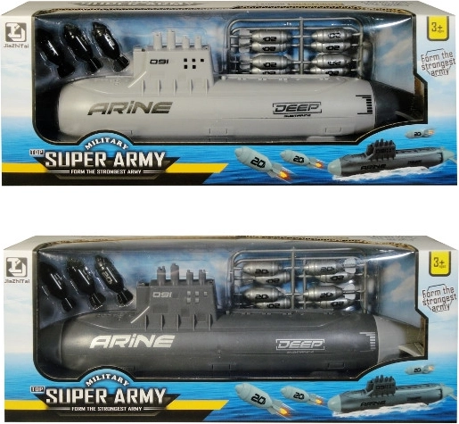 Vojaška podmornica s strelnimi izstrelki