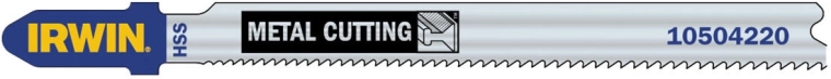Komplet žagnih listov za vbodno žago IRWIN HSS T118A za kovino, 92 mm (5 kosov)