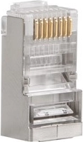 Oklopljen RJ45 konektor 8P8C kat. 5E za LAN kable (100 kos)