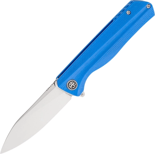 Petrified Fish Forward PF818BS pocket knife 9 cm, D2, blue G10