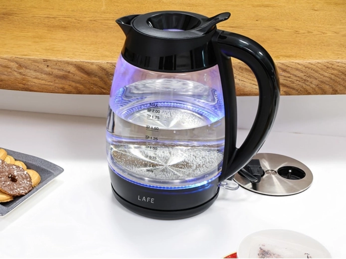 Stekleno ohišje z LED osvetlitvijo