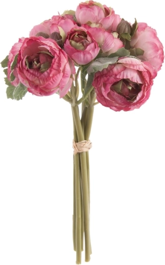 Umetni zlatica v šopku roza 24 cm