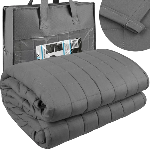 Obtežitvena odeja Isomedix 6 kg 200 × 150 cm siva