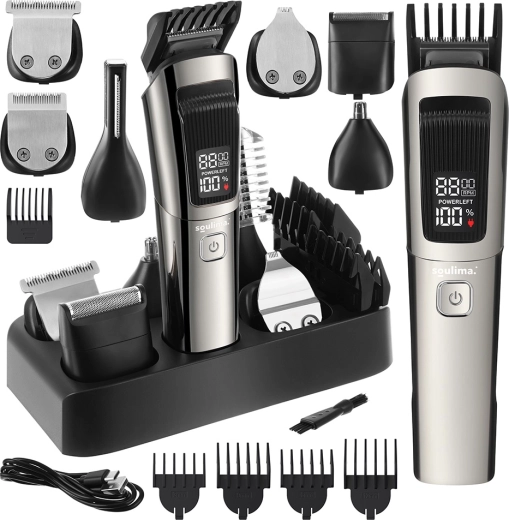 Multifunction trimmer and shaver 8-in-1 Soulima