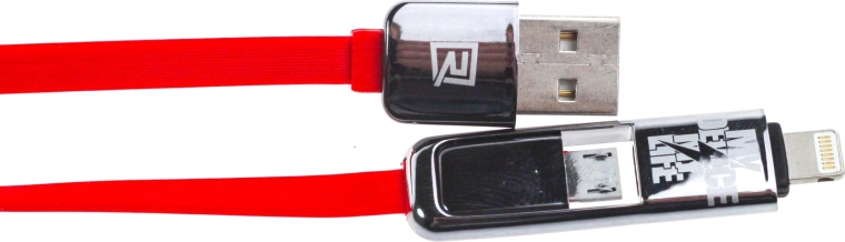Dva konektorja v enem: micro USB + Lightning