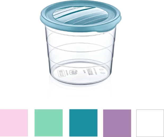 Okrogla doza Trend Box 0,7 l