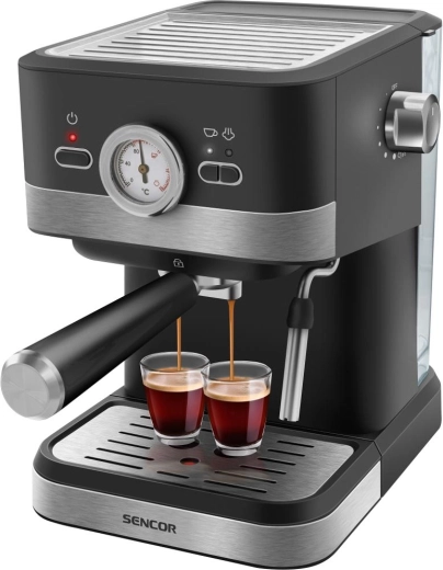 Ročni kavni aparat Sencor SES 1721BK za espresso in kapučino