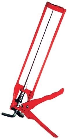 Iztiskalna pištola za kartuše 310 ml, šestkotna