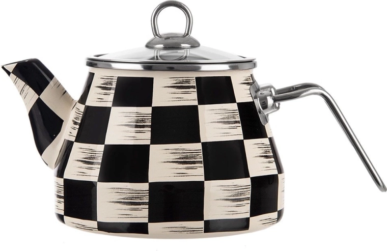 Odporna emajlirana kovina in nerjavni rob