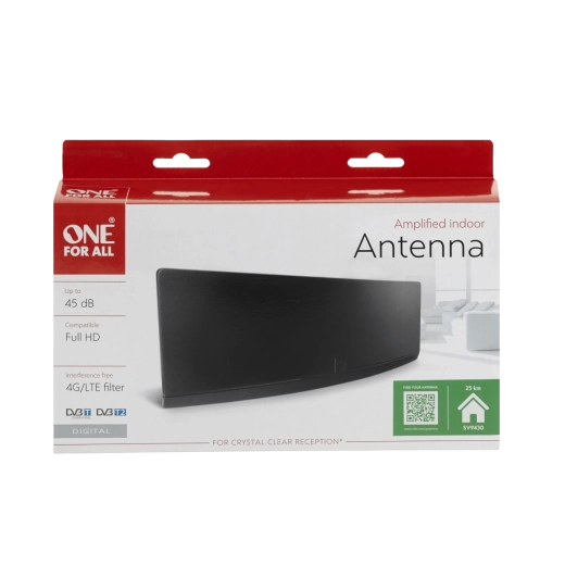 Ojačanje do 45 dB za stabilen sprejem