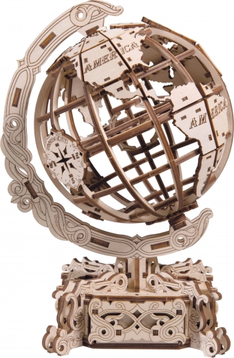 Lesene 3D sestavljanke – globus WOODEN CITY