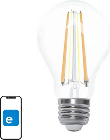pametna wi‑fi led žarnica sonoff filament a60, e27, zatemnitvena, 2200–6500 k