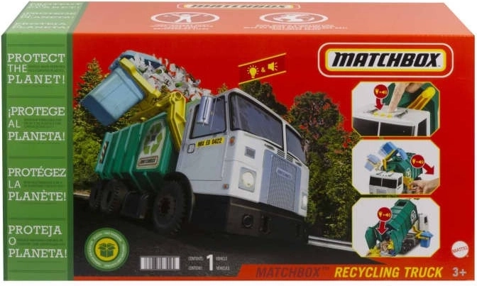 Matchbox reciklažni tovornjak z učinki (38 cm)