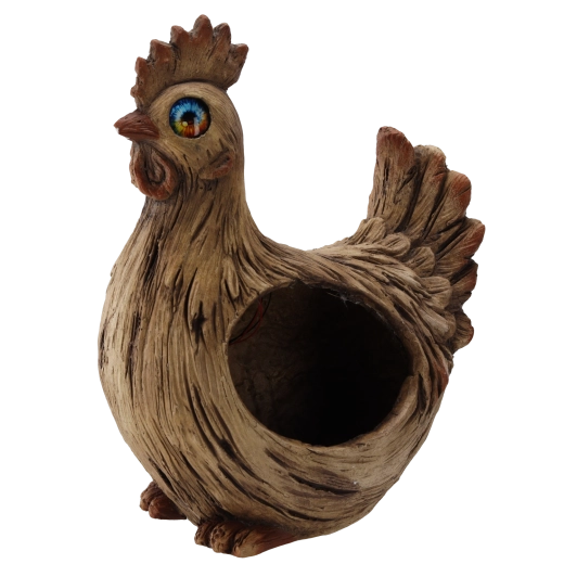 Dekoracija in cvetlični lonec v enem