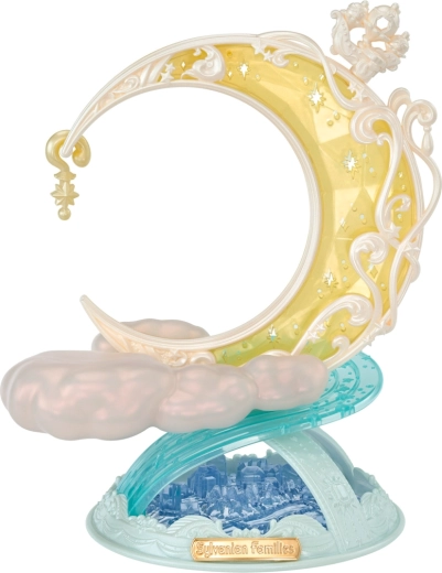 Čarobno stojalo z luno in oblaki