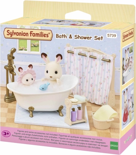 Sylvanian Families kopalniški set z banjo in prho