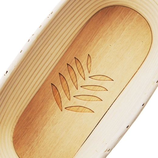 Dekorativni motiv lista na dnu