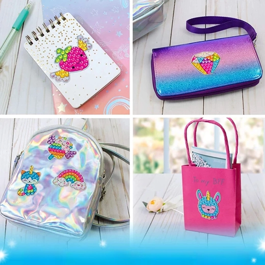 5D Diamond Stickers – Creative Mosaic for Kids, Large Set