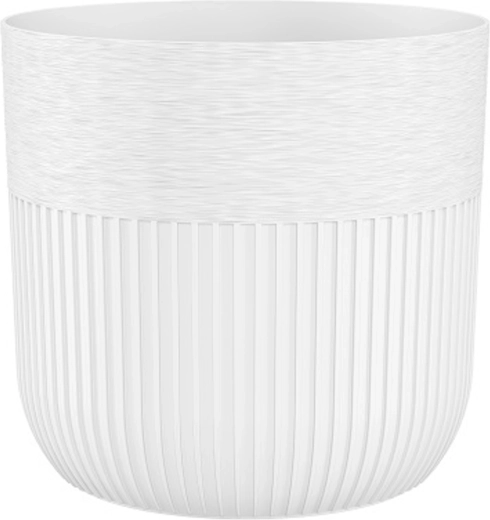 Beli lonec za rože Luca Petit 19 cm