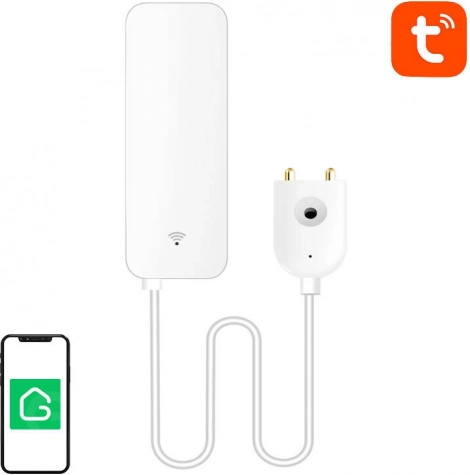 Pametni Wi‑Fi senzor za zaznavanje iztekanja vode GOSUND s Tuya (S5)