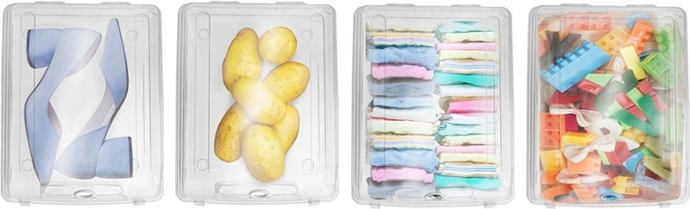 Prozoren in pregleden shranjevalni sistem