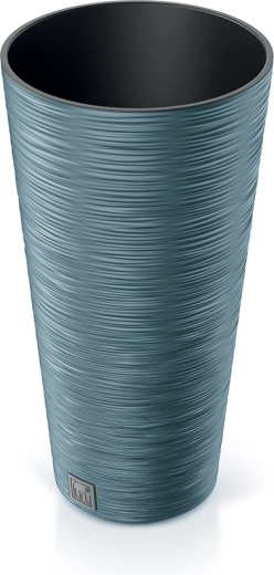 Cvetlični lonec Furu Slim 30 cm skandinavsko modra
