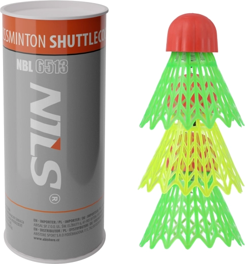 Crossminton žogice NILS NBL6513, 3 kosi