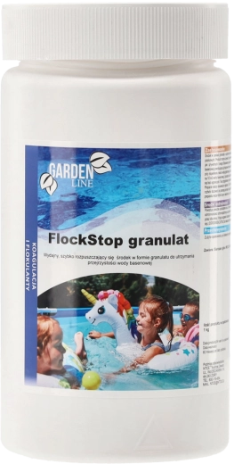 FlockStop granulat 1 kg – koagulacijsko sredstvo za kristalno čisto bazensko vodo