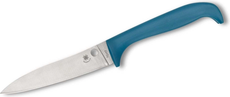 Spyderco Counter Puppy kitchen knife 9 cm blue