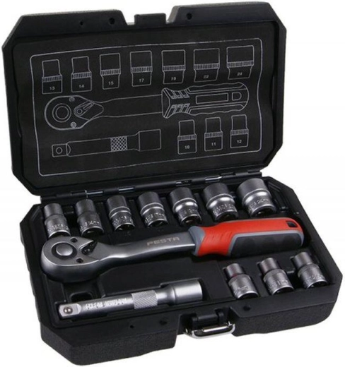 Garnitura nasadnih ključev 1/2" 12-delna FESTA PH