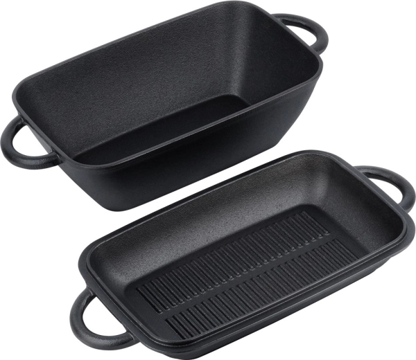 Dve posodi v eni: posoda + žar pokrov