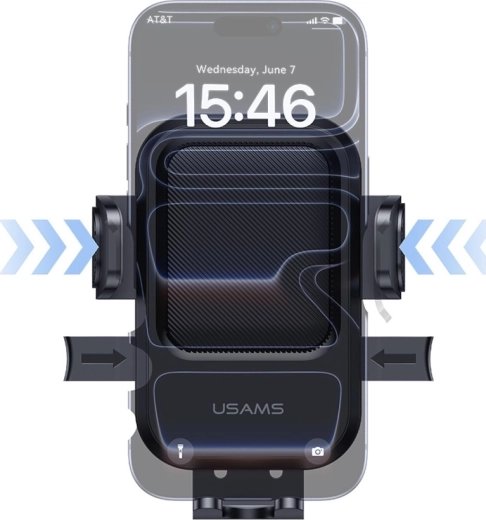 Univerzalne čeljusti za različne velikosti telefonov