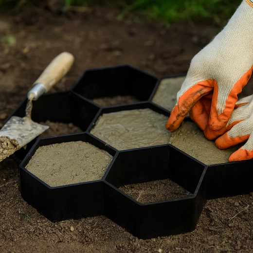 Enostavno vlivanje betona in hiter postopek