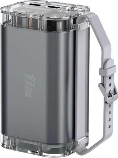 Powerbanka Lucid Ultra 40000 mAh 100 W siva