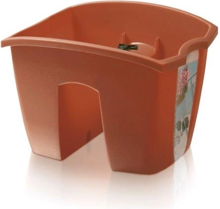 Škatla za ograjo Crown 24,2 cm – terakota