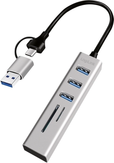 Dva konektorja v kompletu: USB‑C in USB‑A