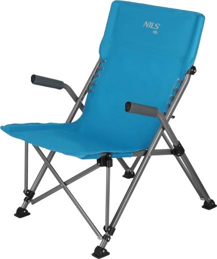 Zložljiv kamp stol NILS Camp moder