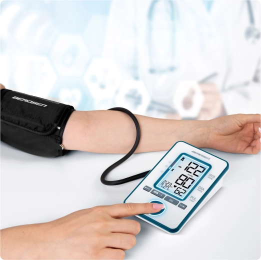 Merjenje z enim gumbom in velik LCD-zaslon