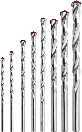 Set gradbenih svedrov 3–10 mm, 8 delov