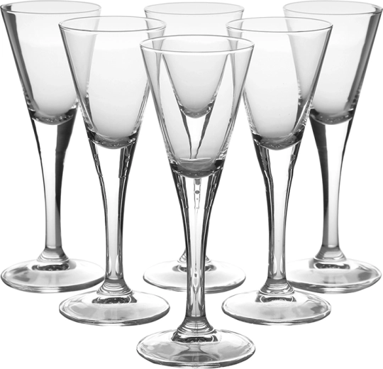 Diamond set 6 kozarcev za liker 55 ml