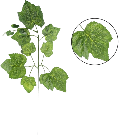 Umetna vejica z listi vinske trte 58 × 34 cm