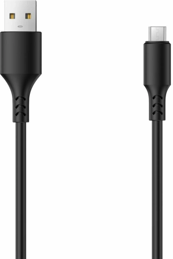 Setty USB – microUSB kabel 1 m 1 A črn