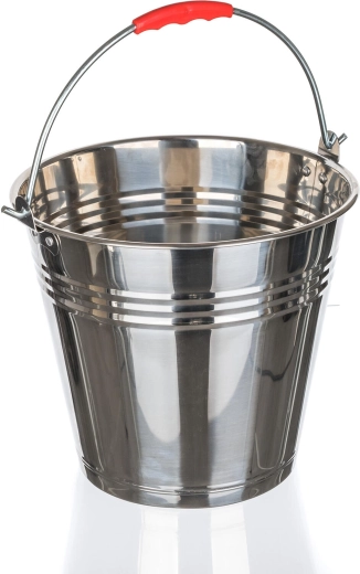 Nerjaveče vedro 10 l z udobnim ročajem