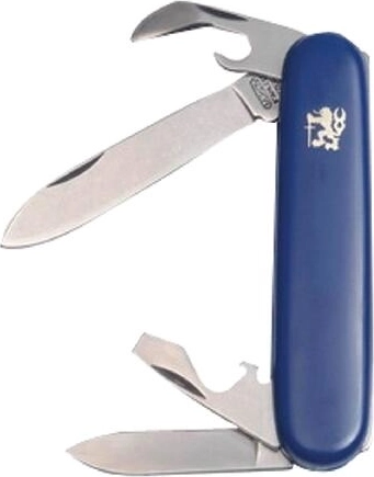 Žepni nož iz nerjavnega jekla s plastičnim ročajem, 90 mm