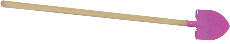 Otroška srčasta lopata z lesenim držalom 75 cm