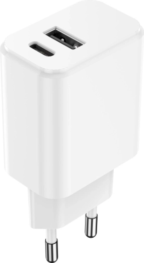 Setty omrežni polnilec 20 W z USB‑C in USB