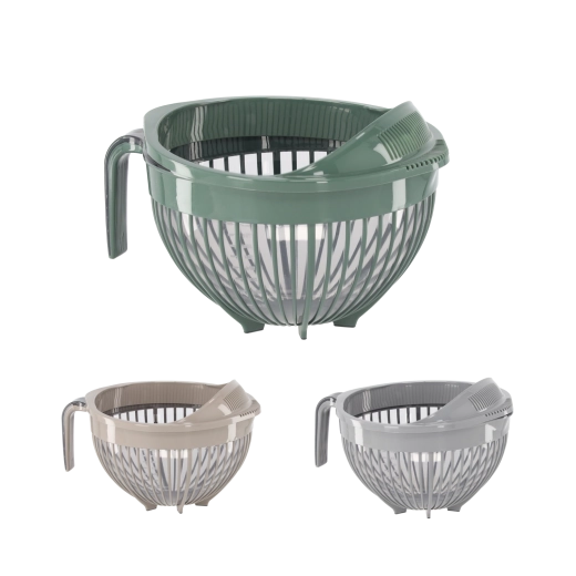 Kuhinjska skleda z vgrajenim cedilom 3 l Linea