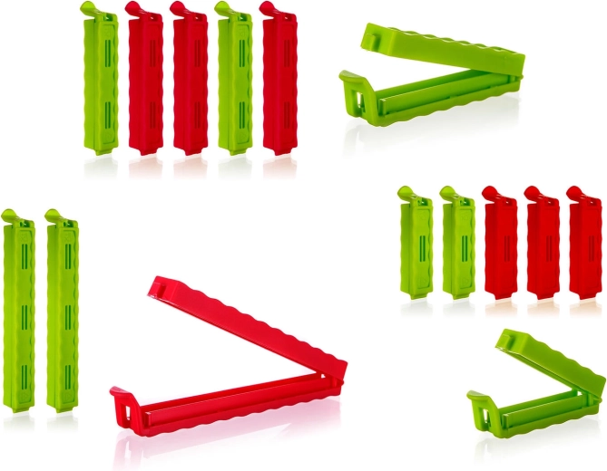 Sponke za vrečke CULINARIA, komplet 15 kosov, barvni miks